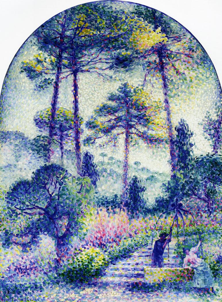 Garden in Provence by Henri-Edmond Cross,A3(16x12")Poster