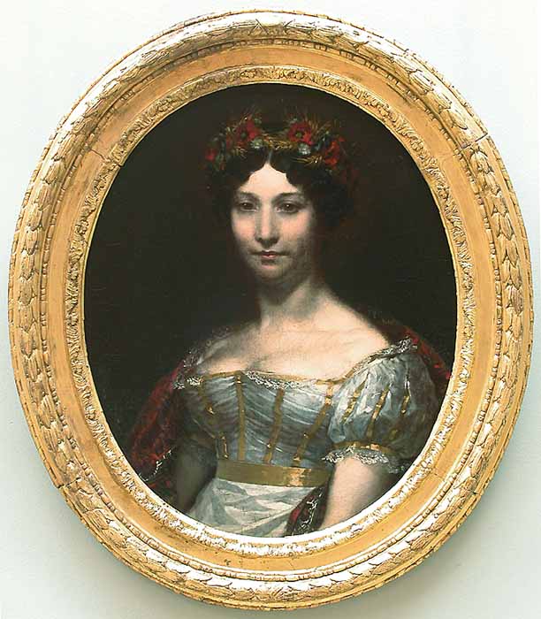 Portrait of Madame Jarre, nee Hebert, vintage artwork by Pierre-Paul Prud'hon, 12x8" (A4) Poster