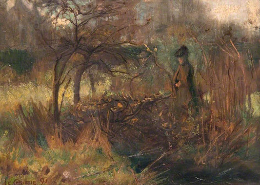 Sabbath Morning by James Elder Christie,16x12(A3) Poster