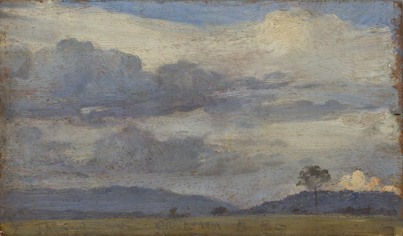 Cloud study by Tom Roberts,A3(16x12")Poster