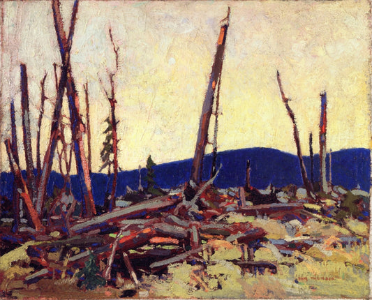 Burnt Land by Tom Thomson,16x12(A3) Poster