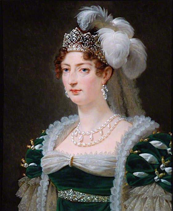 Marie-Therèse-Charlotte of France, Duchesse d'Angoulême, vintage artwork by Antoine-Jean Gros, 12x8" (A4) Poster