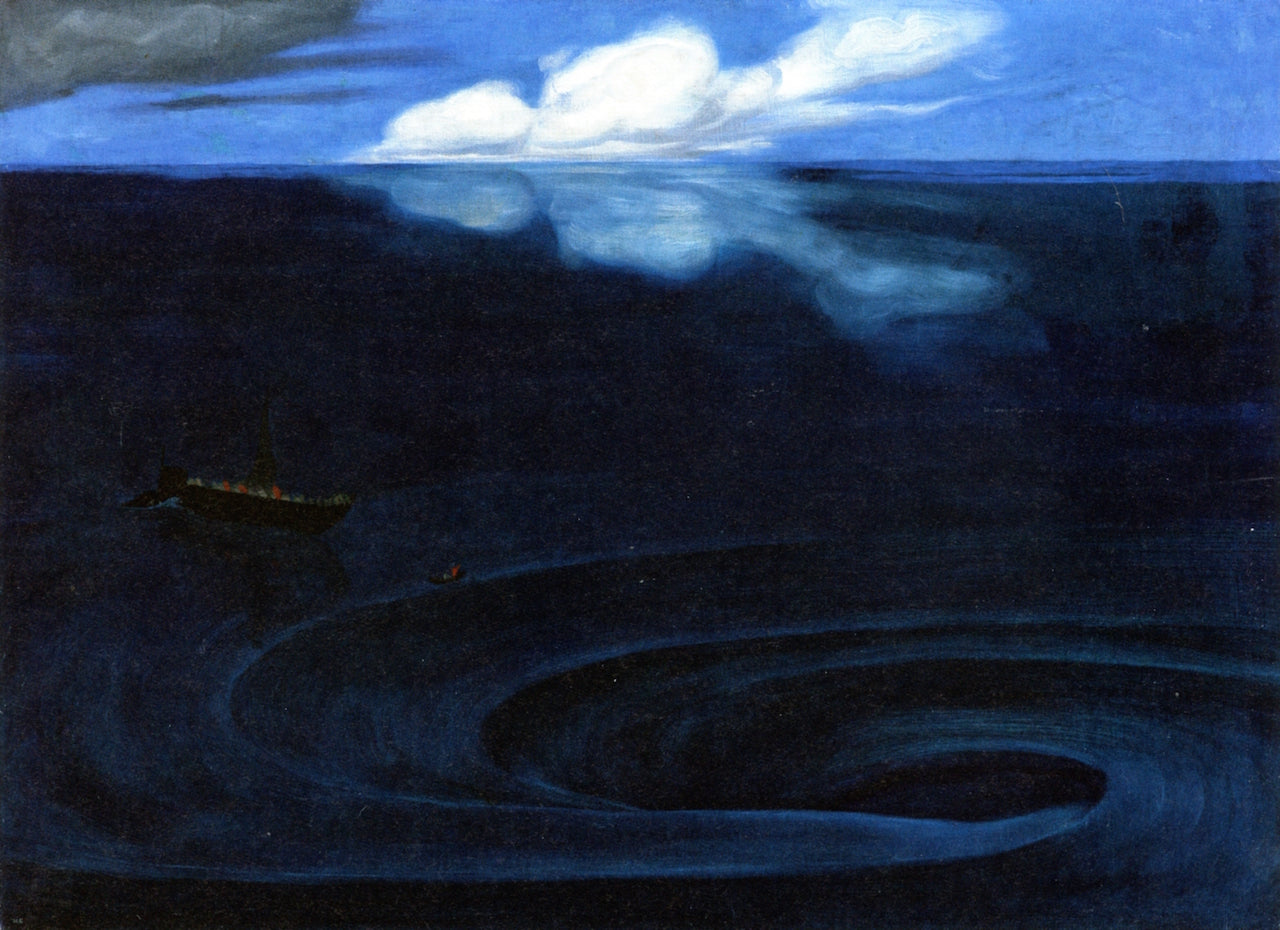Maelstrom (study) by Hans Emmenegger,A3(16x12")Poster