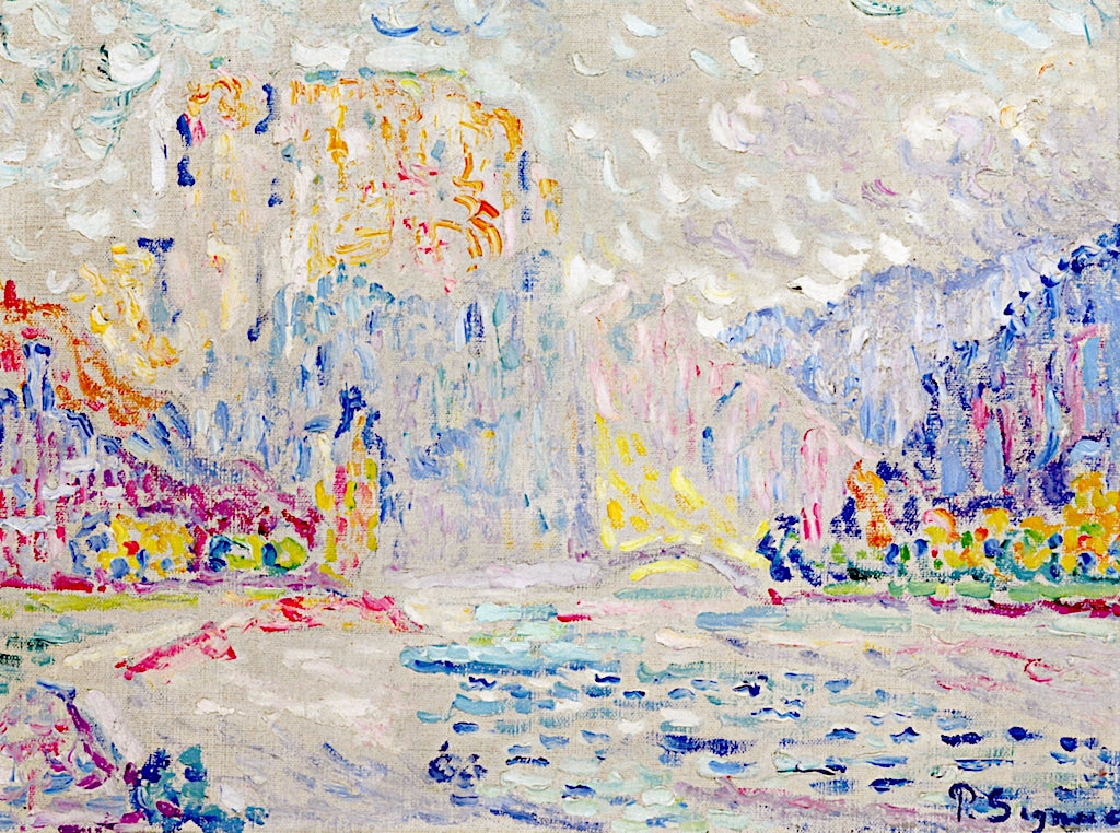 Castellane (study) by Paul Signac,A3(16x12")Poster