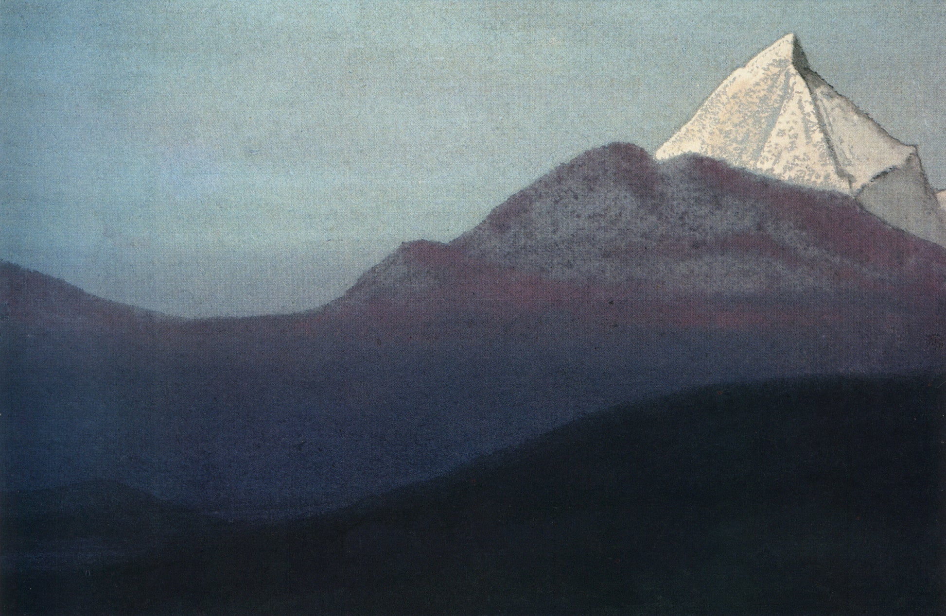 The Himalayas by Nicholas Roerich,16x12(A3) Poster