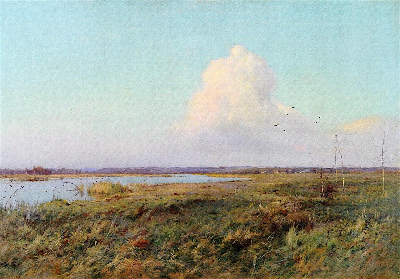 The Last Rays, vintage artwork by Charles Harold Davis, 12x8" (A4) Poster