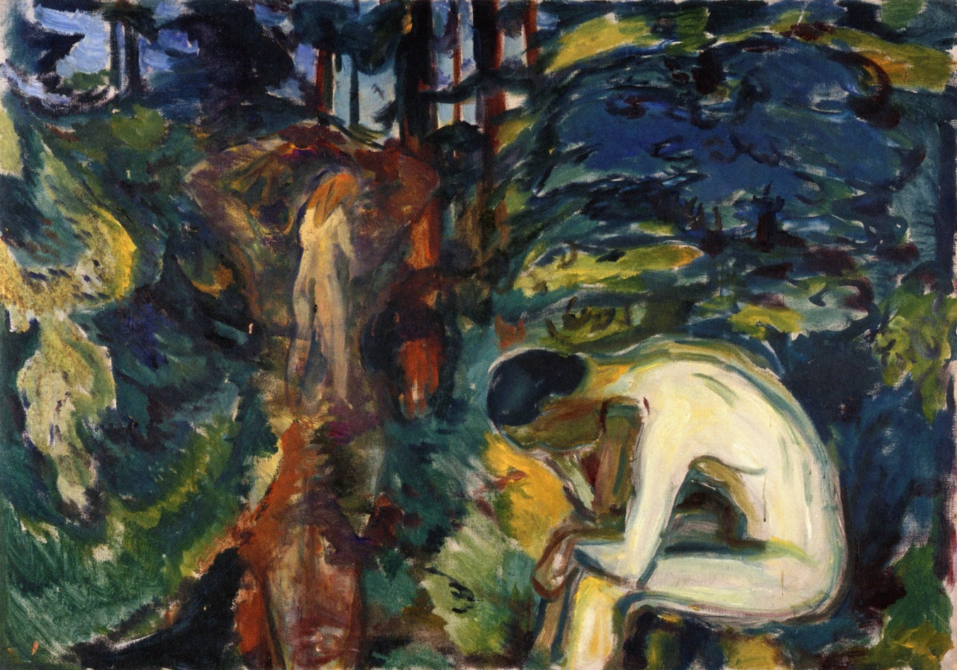 After the Fall by Edvard Munch,A3(16x12")Poster