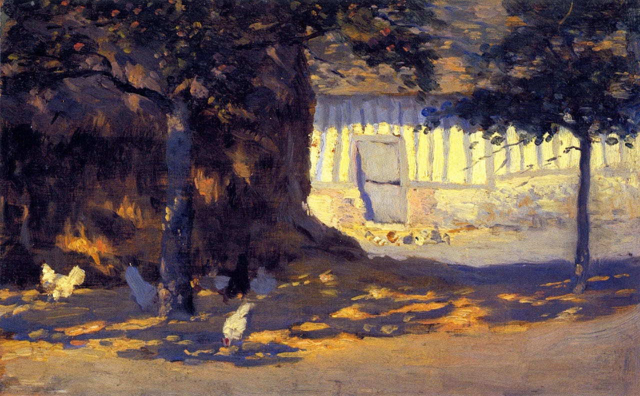Farmyard, France by Clarence Gagnon,16x12(A3) Poster