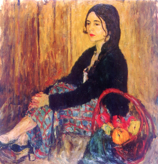 Portrait of Lucy by Abraham A. Manievich,16x12(A3) Poster