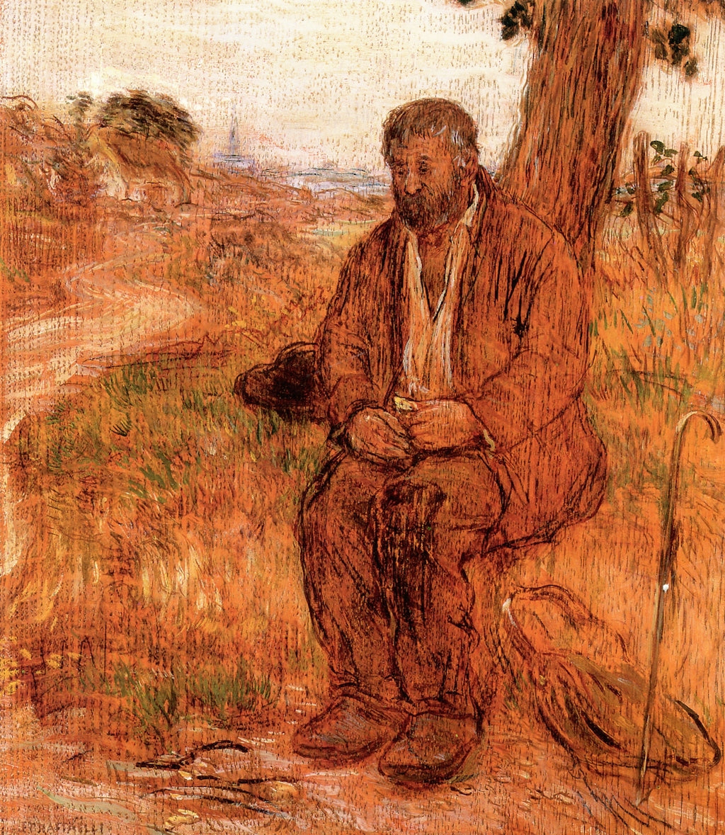 The Itinerant Workman by Jean-Franaois Raffaëlli,A3(16x12")Poster