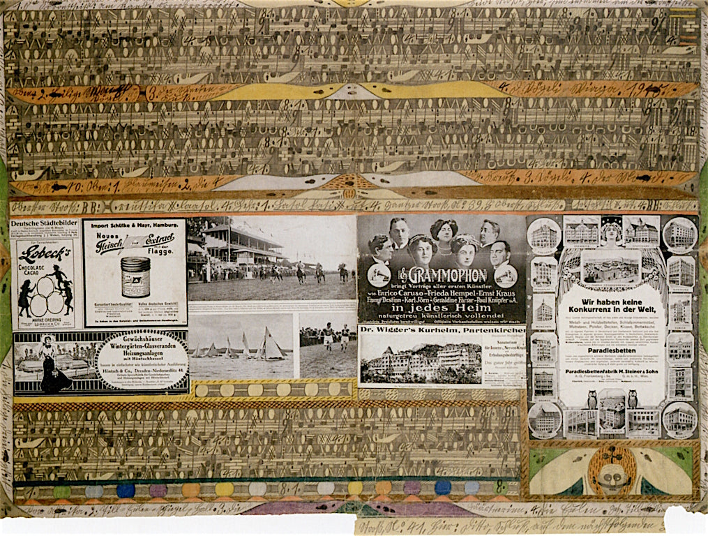 Grammopon by Adolf Wolfli,A3(16x12")Poster