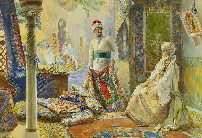 The Rug Merchant by Amedeo Simonetti,16x12(A3) Poster