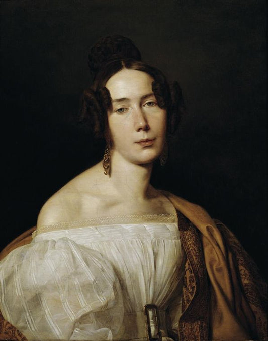 Magdalena Werner, vintage artwork by Ferdinand Georg Waldmüller, A3 (16x12") Poster Print