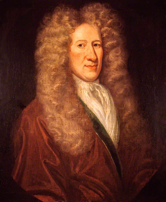 Andrew Fletcher of Saltoun, Scottish Patriot, vintage artwork by After William Aikman, 12x8" (A4) Poster