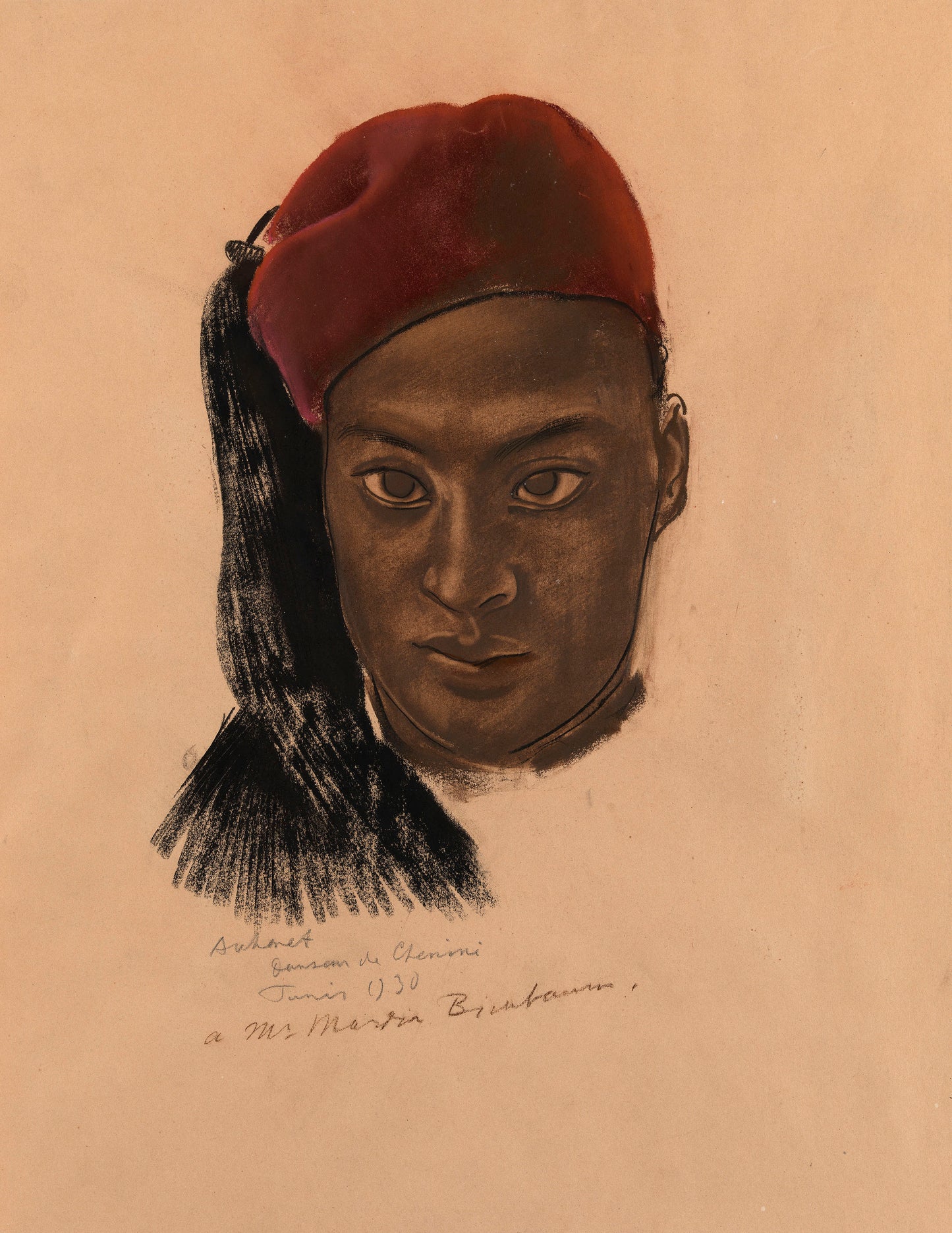 Akhmet, Danseur de Chenini by Alexander Evgenievich Yakovlev,16x12(A3) Poster