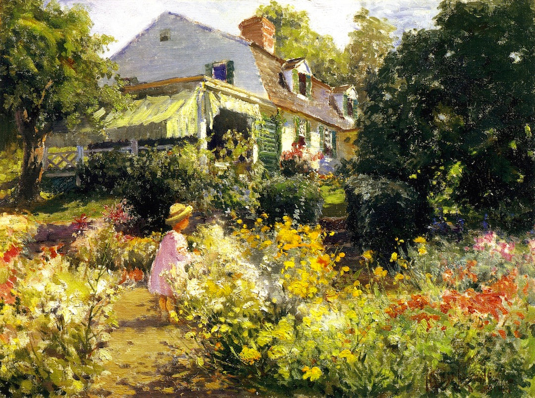 In Vorhee's Garden by Matilda Browne,A3(16x12")Poster