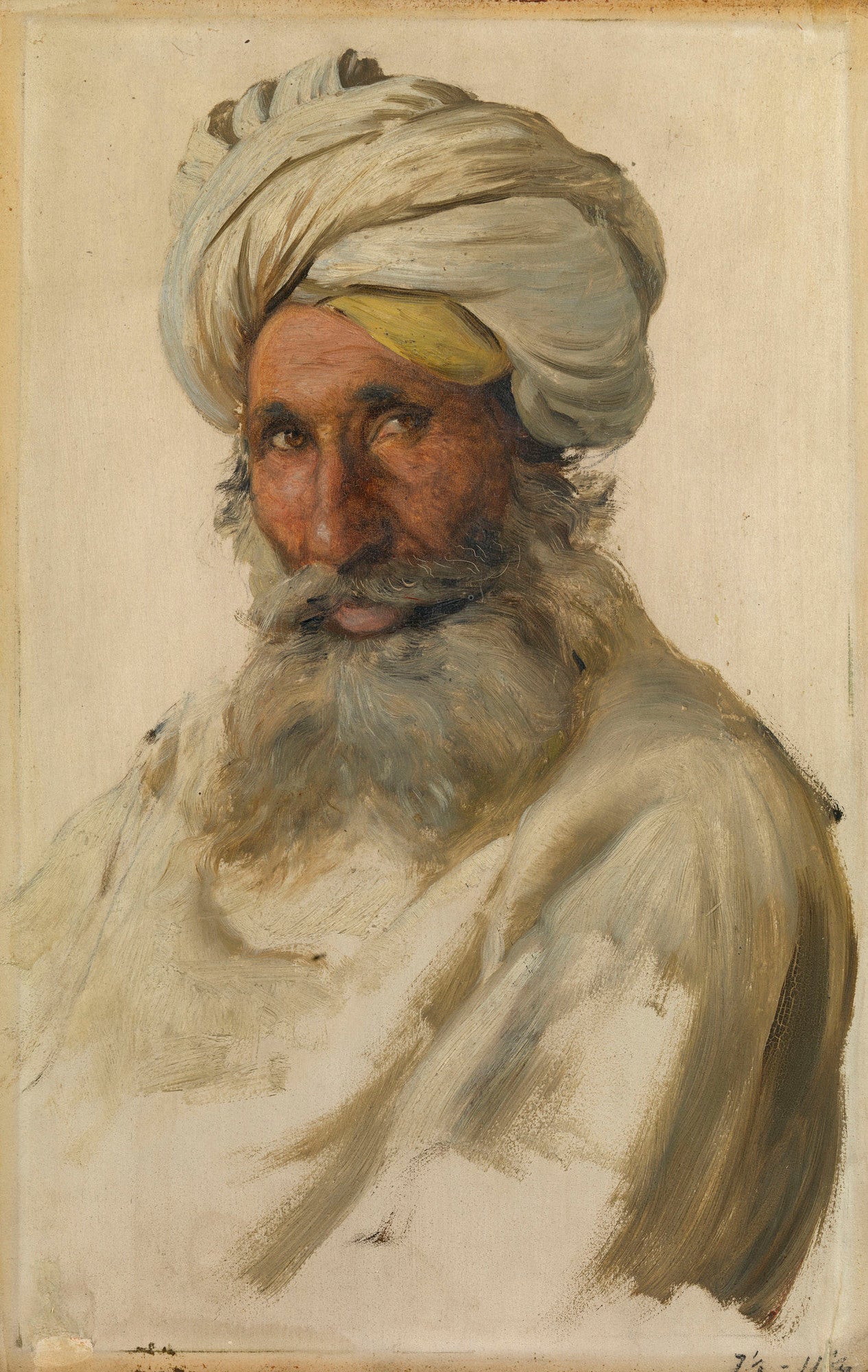 Khazan Singh, vintage artwork by Rudolph Swoboda, A3 (16x12") Poster Print