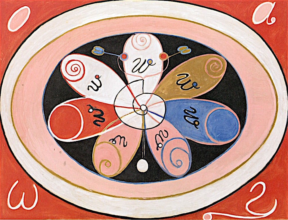Evolution, No. 15, Group VI by Hilma af Klint,A3(16x12")Poster
