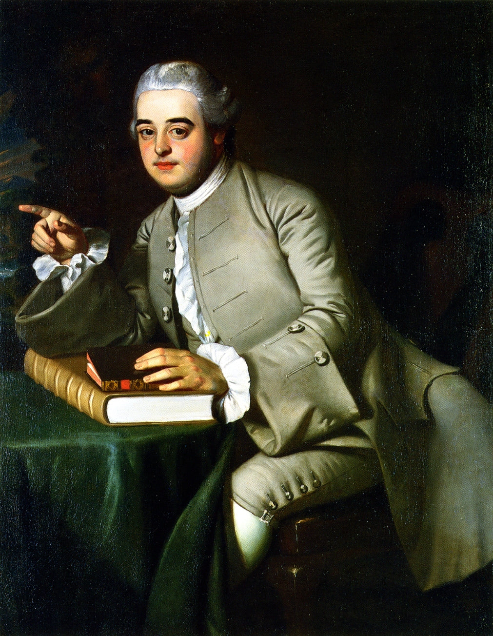 John Gardiner, vintage artwork by John Singleton Copley, 12x8" (A4) Poster