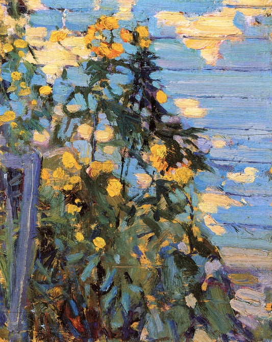 Thornhill Garden, vintage artwork by James Edward Hervey MacDonald, 12x8" (A4) Poster