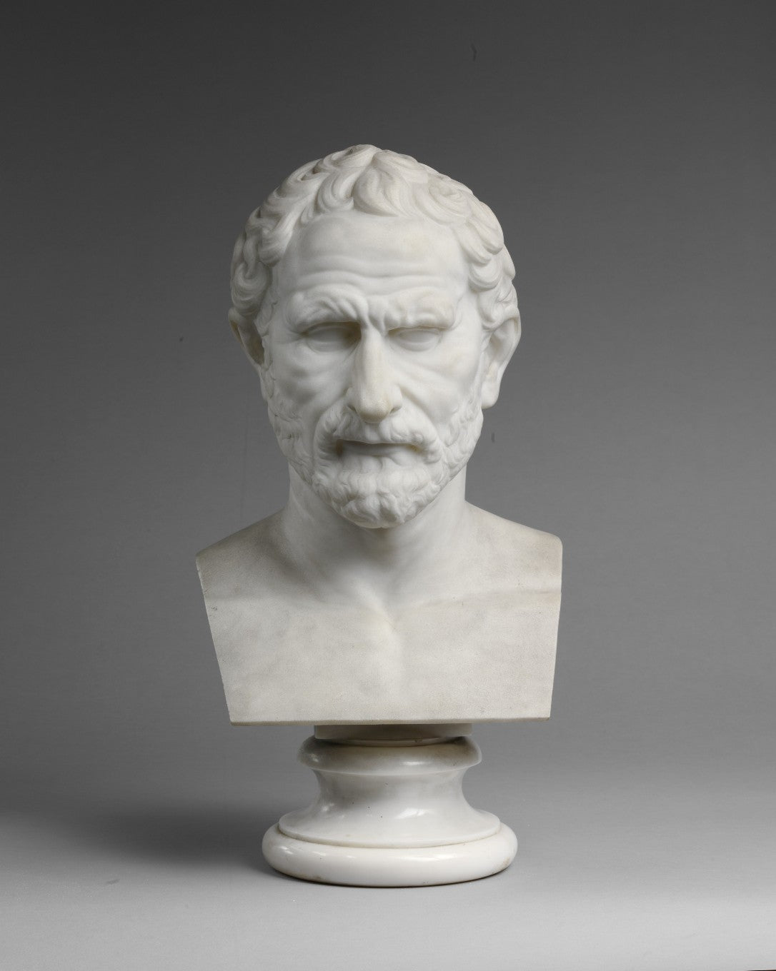 Demosthenes, vintage artwork by Augustus Saint-Gaudens, 12x8" (A4) Poster