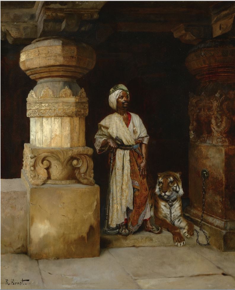 Palace Guard by Rudolf Ernst,A3(16x12")Poster
