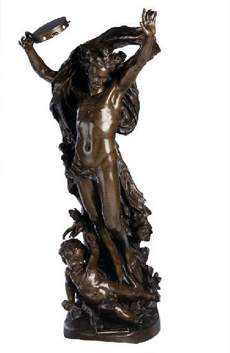 The Genius of Dance, vintage artwork by Jean-Baptiste Carpeaux, 12x8" (A4) Poster
