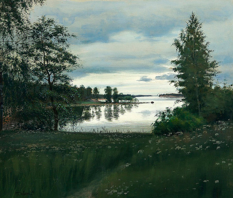 Peaceful Lake by Torsten Wasastjerna,A3(16x12")Poster