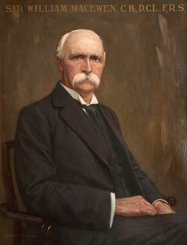 Sir William Macewen, CB, DCL, FRS by Charles R. Dowell,16x12(A3) Poster