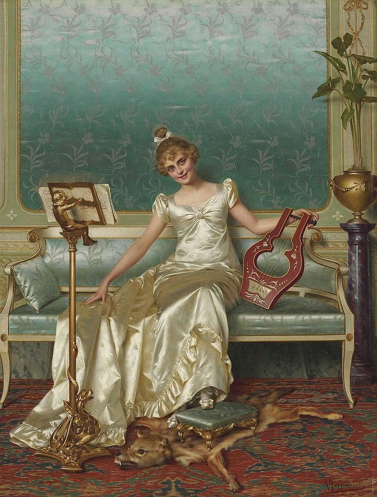 The Interlude by Vittorio Reggianini,A3(16x12")Poster