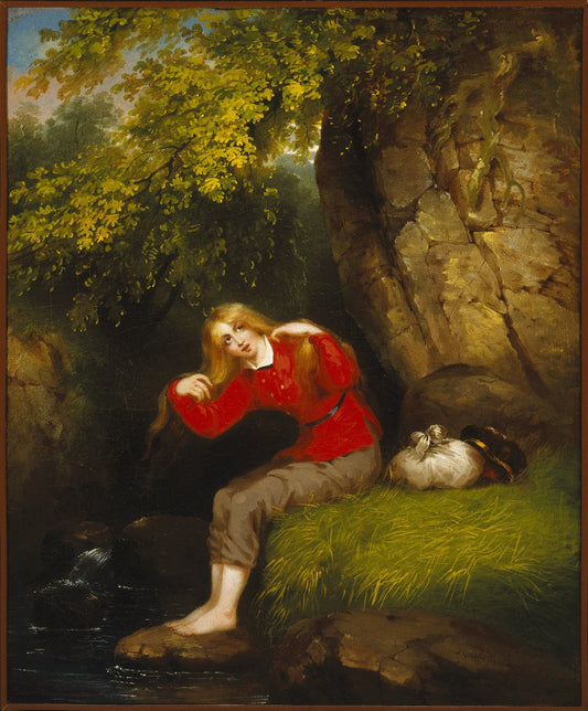 Dorothea, vintage artwork by John Quidor, A3 (16x12") Poster Print