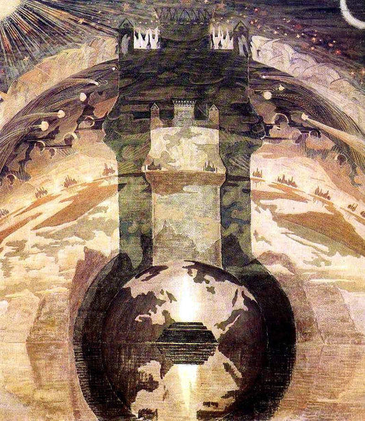 Rex by Mikalojus Ciurlionis,16x12(A3) Poster