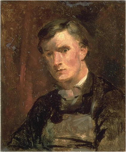 Portrait of a Young Man called ‘Le Precepteur’, vintage artwork by Jean-Baptiste Carpeaux, 12x8" (A4) Poster
