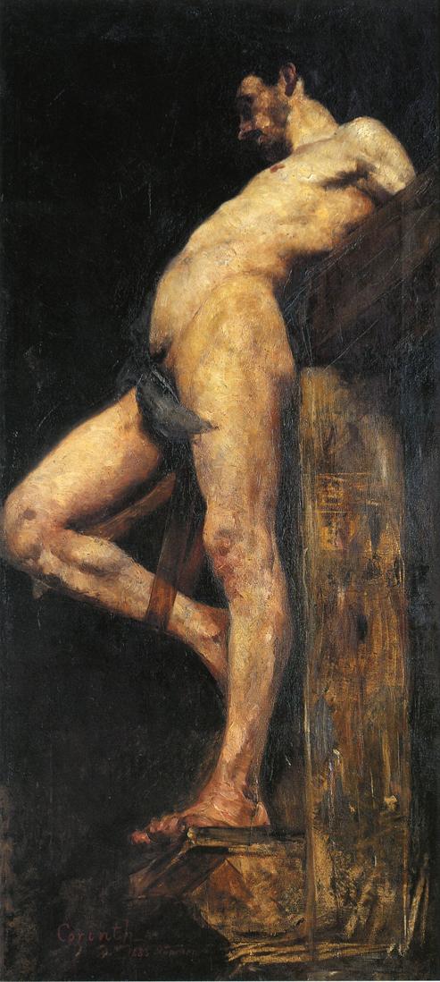 Crucified Thief by Lovis Corinth,A3(16x12")Poster