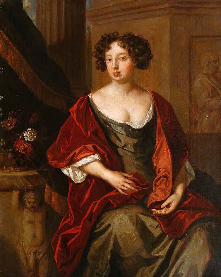 Lady Essex Mostyn, nee Finch, vintage artwork by Mary Beale, 12x8" (A4) Poster