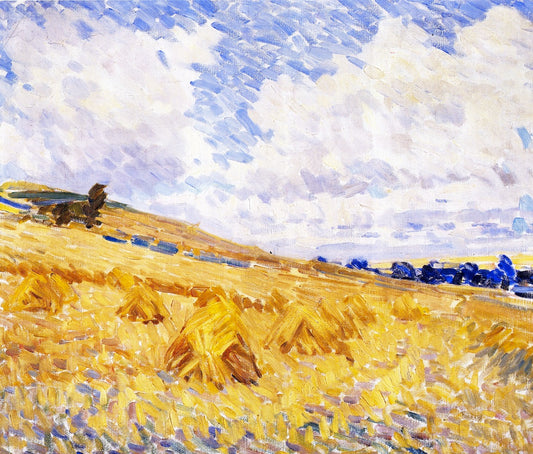 Reaping Time, vintage artwork by Helen Galloway McNicoll, 12x8" (A4) Poster