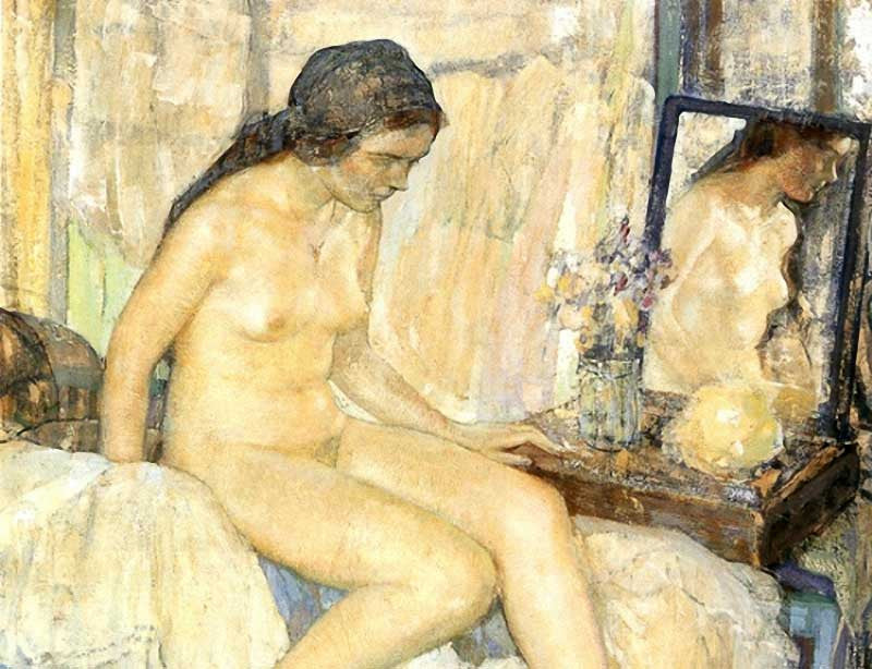 Bather by Richard Edward Miller,16x12(A3) Poster