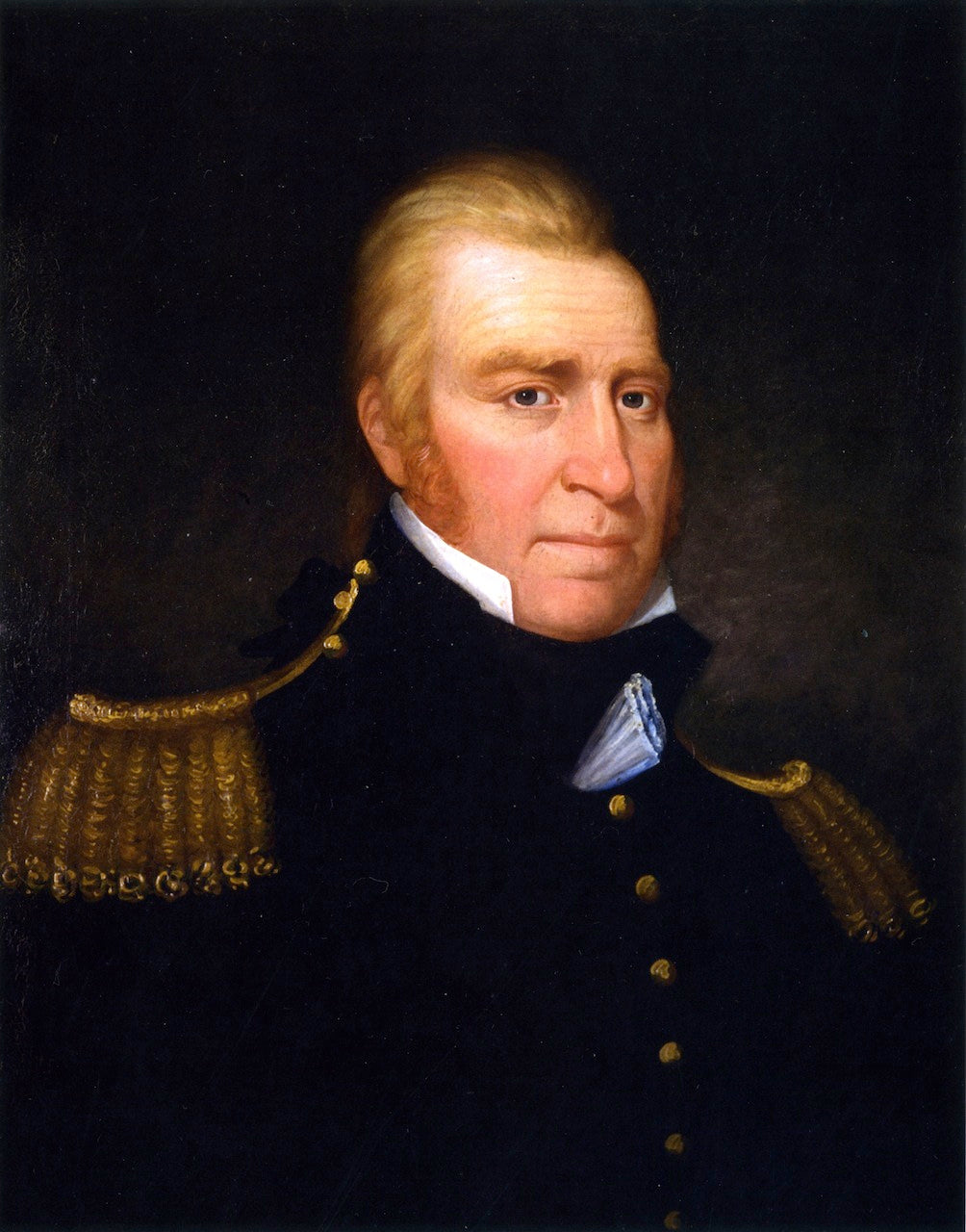 General William Clark, vintage artwork by Joseph H. Bush, A3 (16x12") Poster Print