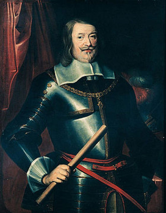 Wenzel Eusebius, vintage artwork by Anselm van Hulle, 12x8" (A4) Poster