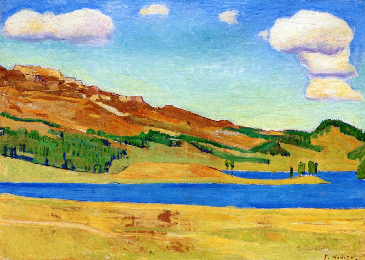 Lake Champfer by Ferdinand Hodler,A3(16x12")Poster
