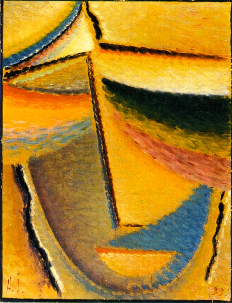 Abstract Head: To the Most Beautiful by Alexei von Jawlensky,A3(16x12")Poster