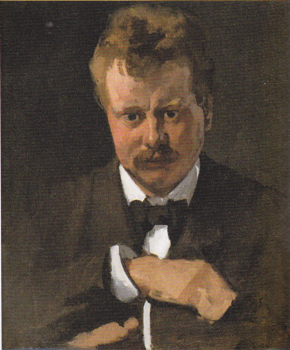 Portrait of Dutch Writer Hein Boeken by Willam Arnold Witsen,A3(16x12")Poster