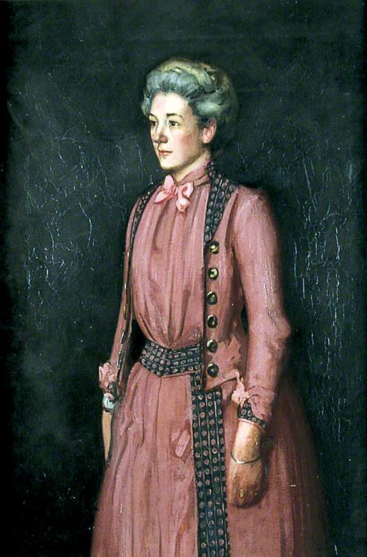 Miss Jane Cobden, vintage artwork by Sidney Starr, 12x8" (A4) Poster