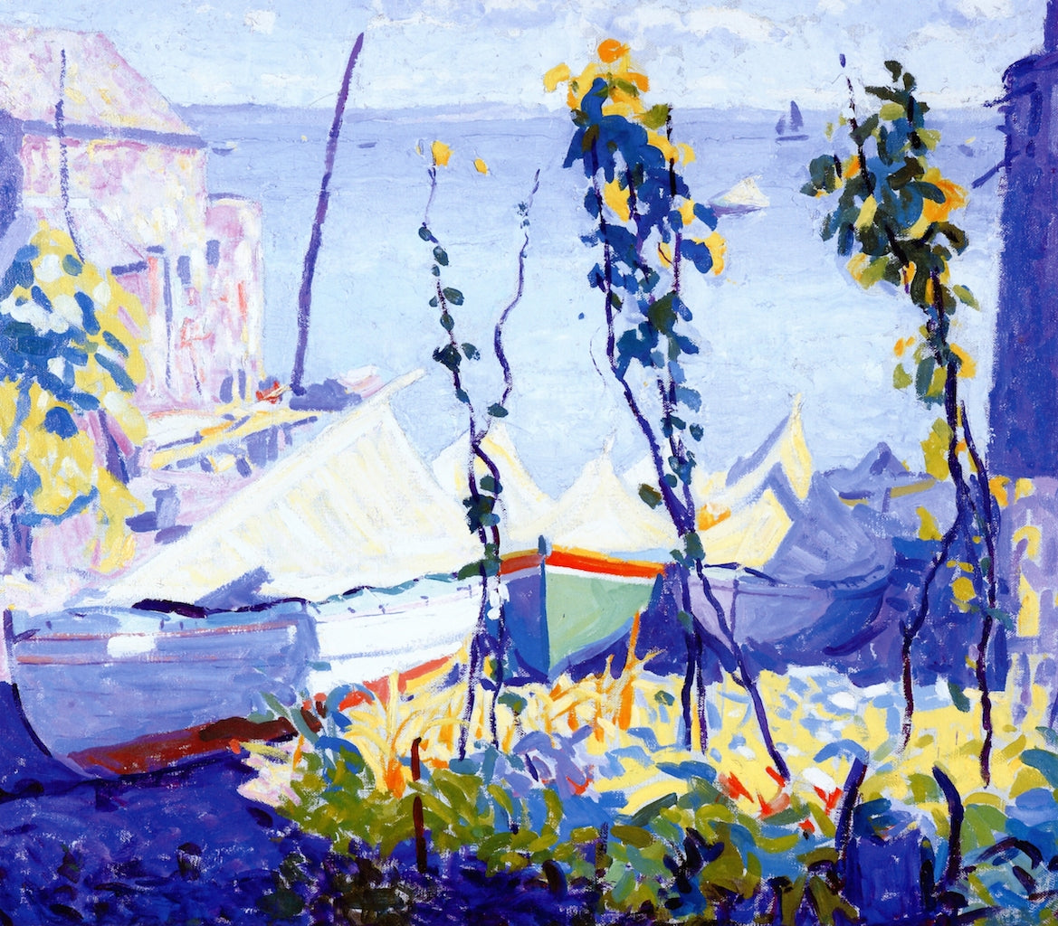 Boats, Provincetown by Edwin Ambrose Webster,A3(16x12")Poster
