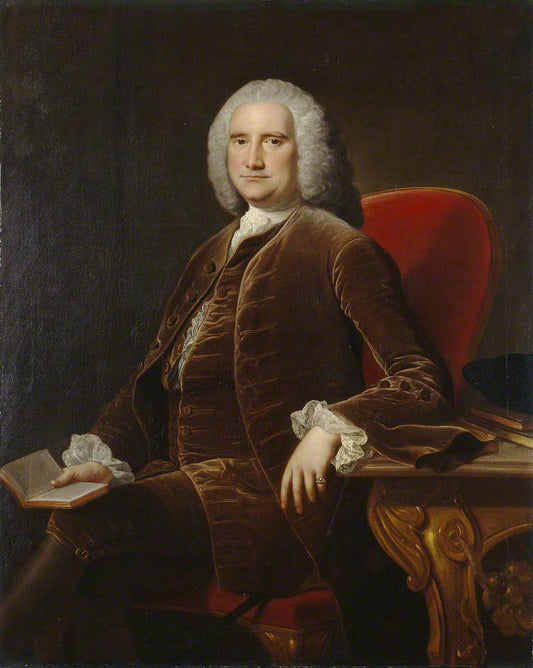 John Sharp, Archdeacon of Durham, vintage artwork by Thomas Hudson, 12x8" (A4) Poster