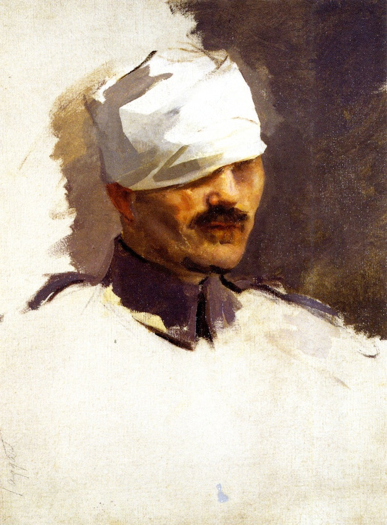 Lieutenant Jean-Julien Lamordant by Cecilia Beaux,A3(16x12")Poster