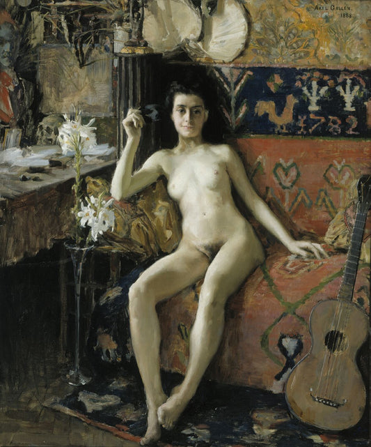 Demasquee by Akseli Gallen-Kallela,A3(16x12")Poster
