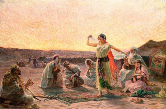 The Evening Dance by Otto Pilny,A3(16x12")Poster