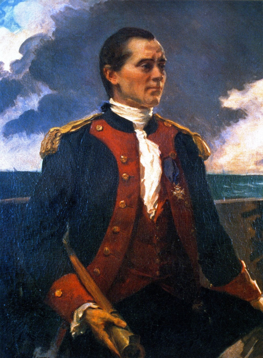 John Paul Jones by Cecilia Beaux,A3(16x12")Poster