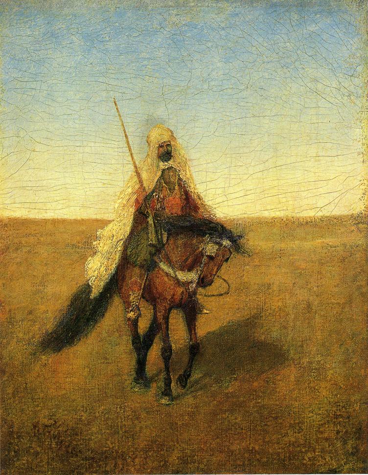The Lone Scout, vintage artwork by Albert Pinkham Ryder, 12x8" (A4) Poster
